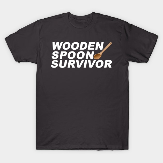 Wooden Spoon Survivor new T-Shirt by dahyala